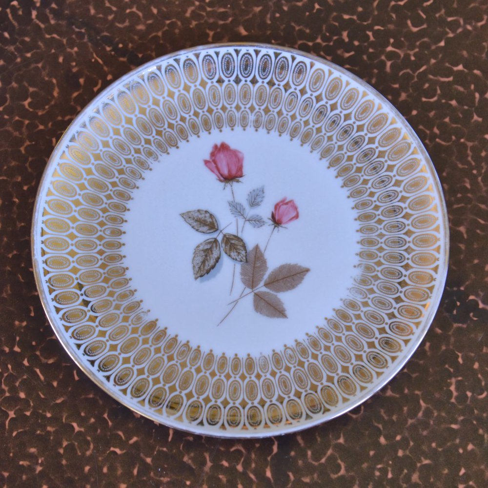 Vintage Winterling Roslau Bavaria Germany Porcelain Cake Plate